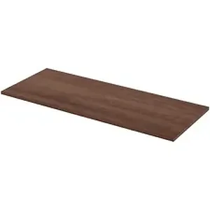 LLR 59635 | Lorell Utility Table Top - Walnut Rectangle,