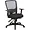 LLR 86220 | Lorell High-back Mesh Chair - Black Seat