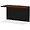 LLR 79165 | Lorell Walnut Laminate Commercial Steel Desk