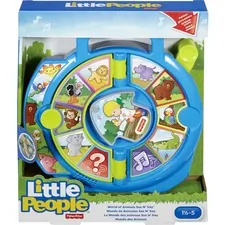 Fisher FIP DVP80 Little People World Of Animals See 'n Say Toy - Skill