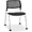 LLR 84572 | Lorell Stackable Guest Chairs - Black Seat