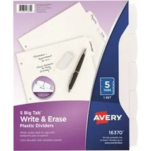 AVE 16370 | Avery Dennison Avery® Big Tab Write & Erase