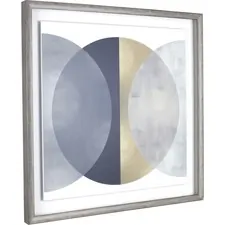 Lorell LLR 04475 Circle Design Framed Abstract Art - 29.25 X 29.25 Fra