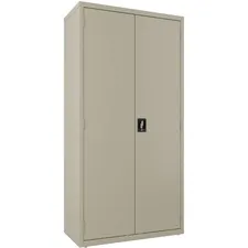 Lorell LLR 03087 Steel Wardrobe Storage Cabinet - 36 X 18 X 72 - 2 X S