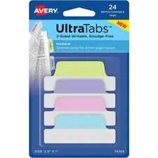 Avery AVE 74769 Averyreg; Ultra Tabs File Tab - 24 Tab(s) - 1 Tab Heig