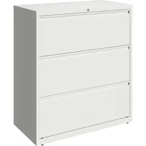 LLR 00030 | Lorell 36 White Lateral File - 3-Drawer - 36 x