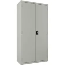 Lorell LLR 03089 Steel Wardrobe Storage Cabinet - 36 X 18 X 72 - 2 X S