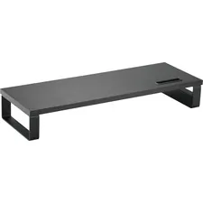 Lorell LLR 99535 Sled-base Monitor Stand - 22 Lb Load Capacity - 5.5 H