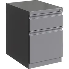 Lorell LLR 00054 20 2-drawer Boxfile Steel Mobile Pedestal - 15 X 19.9