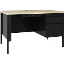 Lorell LLR 66907 Fortress Series 48 Right Pedestal Desk - 48 X 29.5 X 