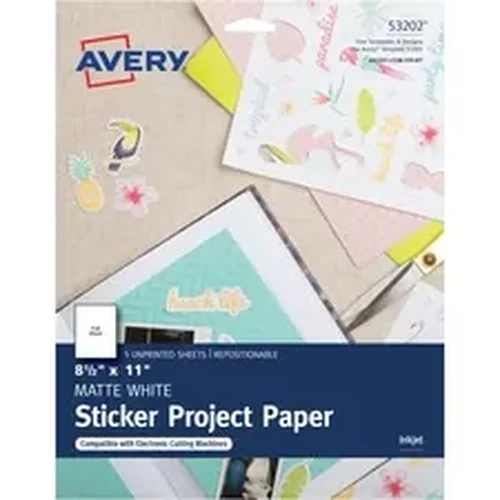 AVE 53202 | Avery Dennison Avery® Matte White Sticker