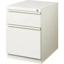 Lorell LLR 00051 20 2-drawer Boxfile Steel Mobile Pedestal - 15 X 19.9