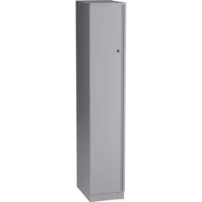 Lorell LLR 01912 Trace 12x18 Single Locker - 1 Shelve(s) - Key Lock - 