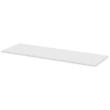 Lorell LLR 62597 Width-adjustable Training Table Top - White Rectangle