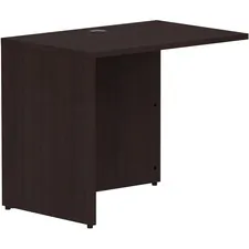 Lorell LLR 18263 Espresso Laminate Desk - 35 X 24 X 29.5return Shell, 