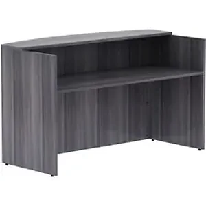 Lorell Lorell Weathered Charcoal Laminate Desking - 72 x 36
