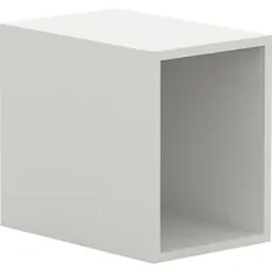LLR 42402 | Lorell White Single Cubby Storage Base Adder