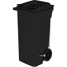 Safco SAF 9926BL Safco 32 Gallon Plastic Step-on Receptacle - 32 Gal C