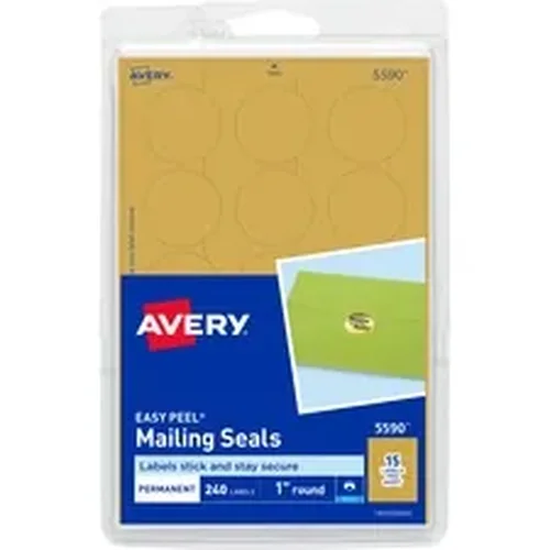 AVE 05590 | Avery Dennison Avery® Gold Metallic Mailing