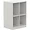 LLR 42401 | Lorell White Double Cubby/Locker Storage Base