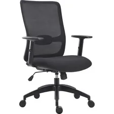 Lorell LLR 54865 Soho Collection Lifting Armrest Staff Chair - 26.4 X 