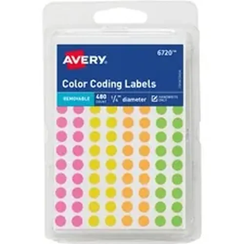 AVE 06720 | Avery Dennison Avery® Round Color Coding