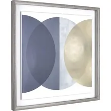 Lorell LLR 04474 Circle Design Framed Abstract Art - 29.25 X 29.25 Fra