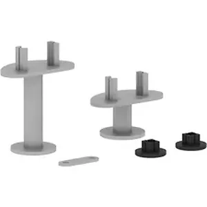 LLR 90283 | Lorell Adaptable Panel System L Connector Set