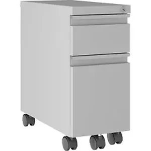 LLR 00047 | Lorell Slim Mobile Pedestal - 10 x 19.9 x 21.8