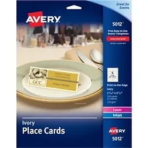 AVE 05012 | Avery Dennison Avery® Ivory Matte 2-sided
