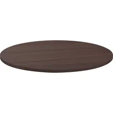 Lorell LLR 18255 Espresso Laminate Conference Table - Espresso Round T