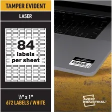 Avery AVE 60534 Averyreg; Permatrack Asset Tag Label - Permanent Adhes