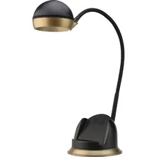 Lorell LLR 13206 Charging Base Desk Lamp - 6.2 Height - 7.6 Width - 1 