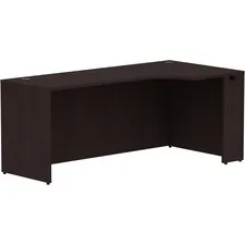 Lorell LLR 18268 Espresso Laminate Desk - 72 X 36 X 2429.5 Credenza, 1