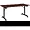 LLR 60740 | Lorell Mobile Folding Training Table