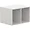 LLR 42403 | Lorell White Double Cubby Storage Base Adder