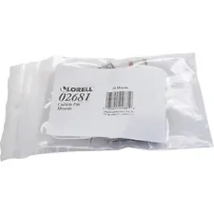 LLR 02681 | Lorell Mounting Clip - Silver - 1 / Pack