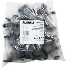 Lorell LLR 00127 Clear Sleeve Floor Protectors - Clear, Transparent - 