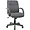 LLR 68569 | Lorell Gray Fabric High-Back Executive Chair