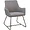 LLR 68562 | Lorell Gray Flannel Guest Chair with Sled Base