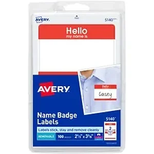 AVE 5140 | Avery Dennison Avery® Border Print/Write Hello
