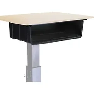 LLR 00077 | Lorell Sit-to-Stand School Desk Large Book Box