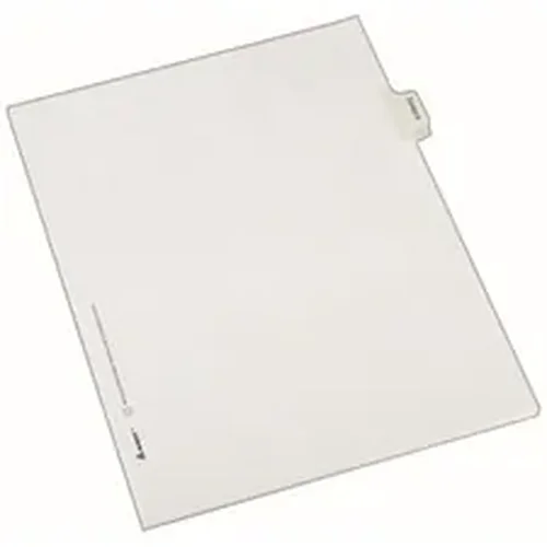 AVE 82124 | Avery Dennison Avery® Index Divider - 25 x