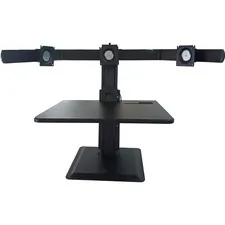 Lorell LLR 03167 Deluxe Light-touch 3-monitor Desk Riser - Up To 32 Sc