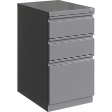 Lorell LLR 00052 3-drawer Boxboxfile Mobile Pedestal File - 15 X 19.9 