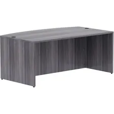 Lorell LLR 69591 Weathered Charcoal Laminate Desking - 72 X 41.4 X 29.