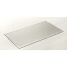 Lorell LLR 39659 Desk Pad - Rectangle - 36 Width - Rubber - Clear