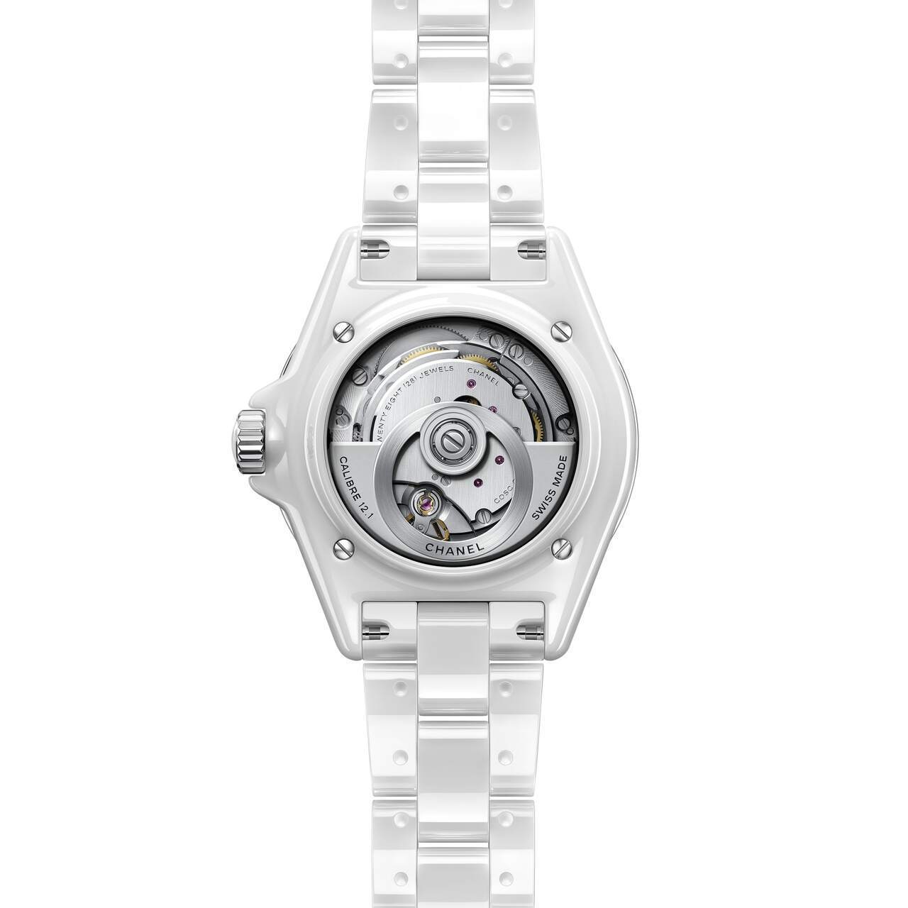 Chanel H5705 J12 Diamond White Dial Ladies Watch