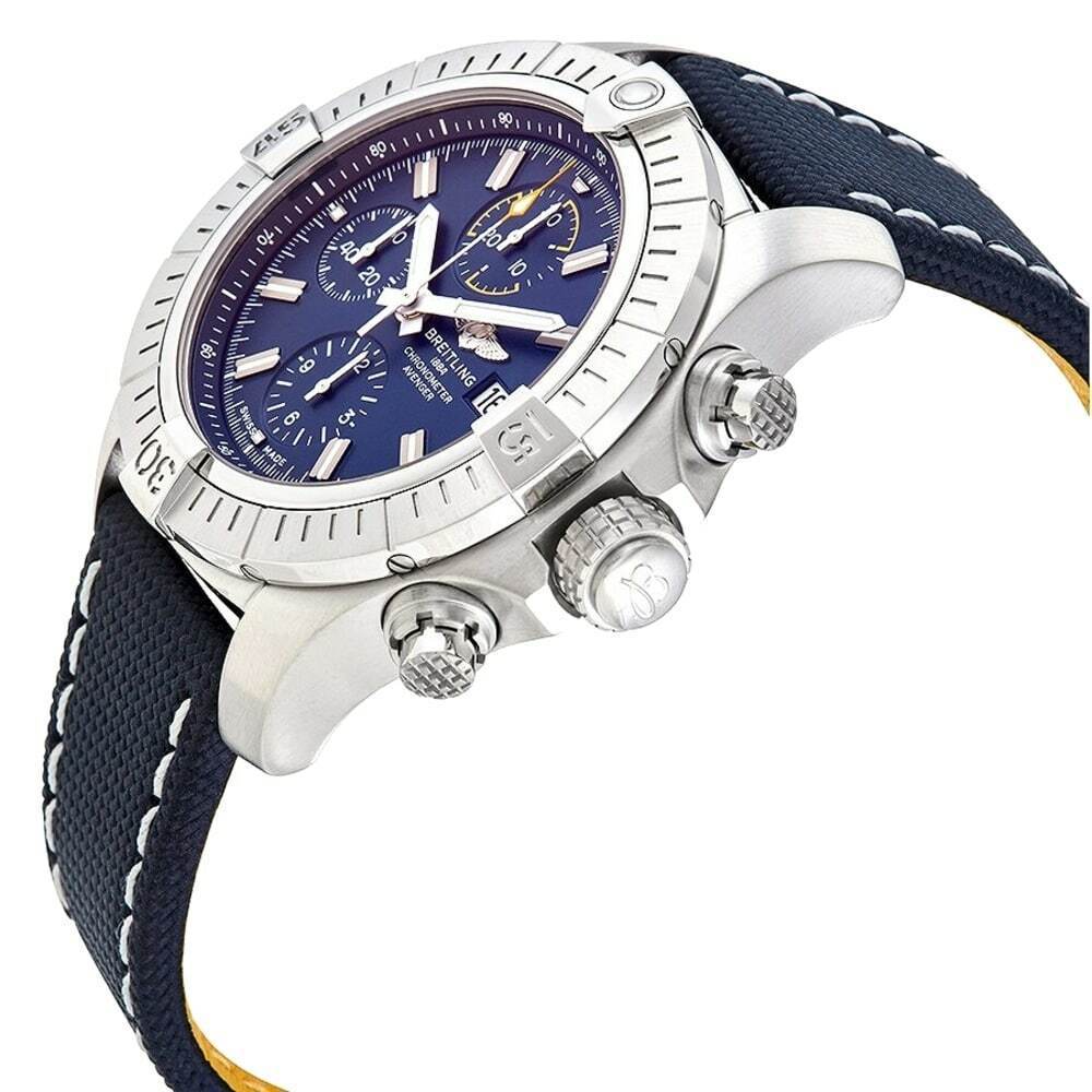 Breitling A13317101C1X1 Avenger Chronograph Blue Dial Men's Military L