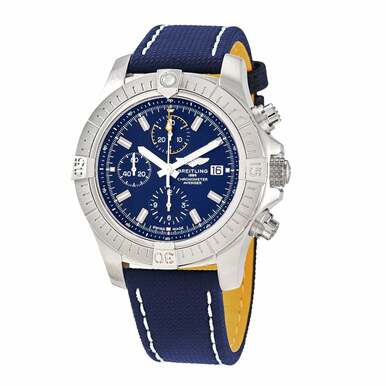 Breitling A13317101C1X1 Avenger Chronograph Blue Dial Men's Military L